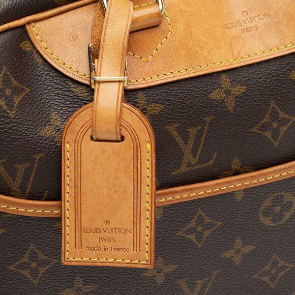 Louis Vuitton Vintage Monogram Canvas Deauville Satchel - Picture 14 of 15